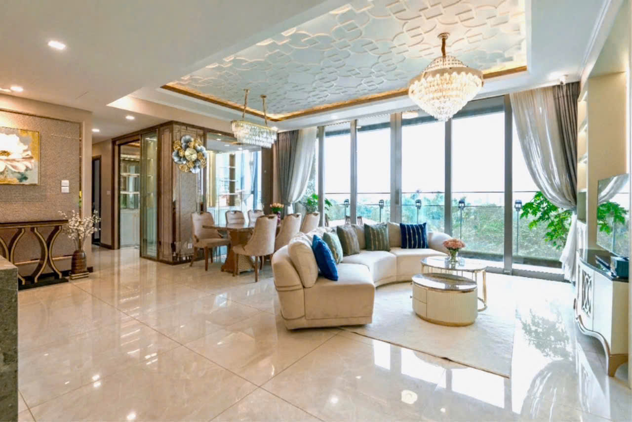 Cho thuê căn hộ 3 phòng ngủ Empire City sang trọng, nội thất đẳng cấp