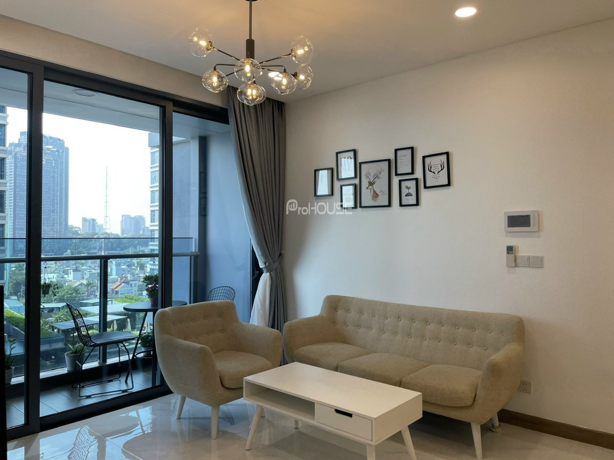 Open view Sunwah Pearl apartment for sale with 2 bedrooms fully furnished 