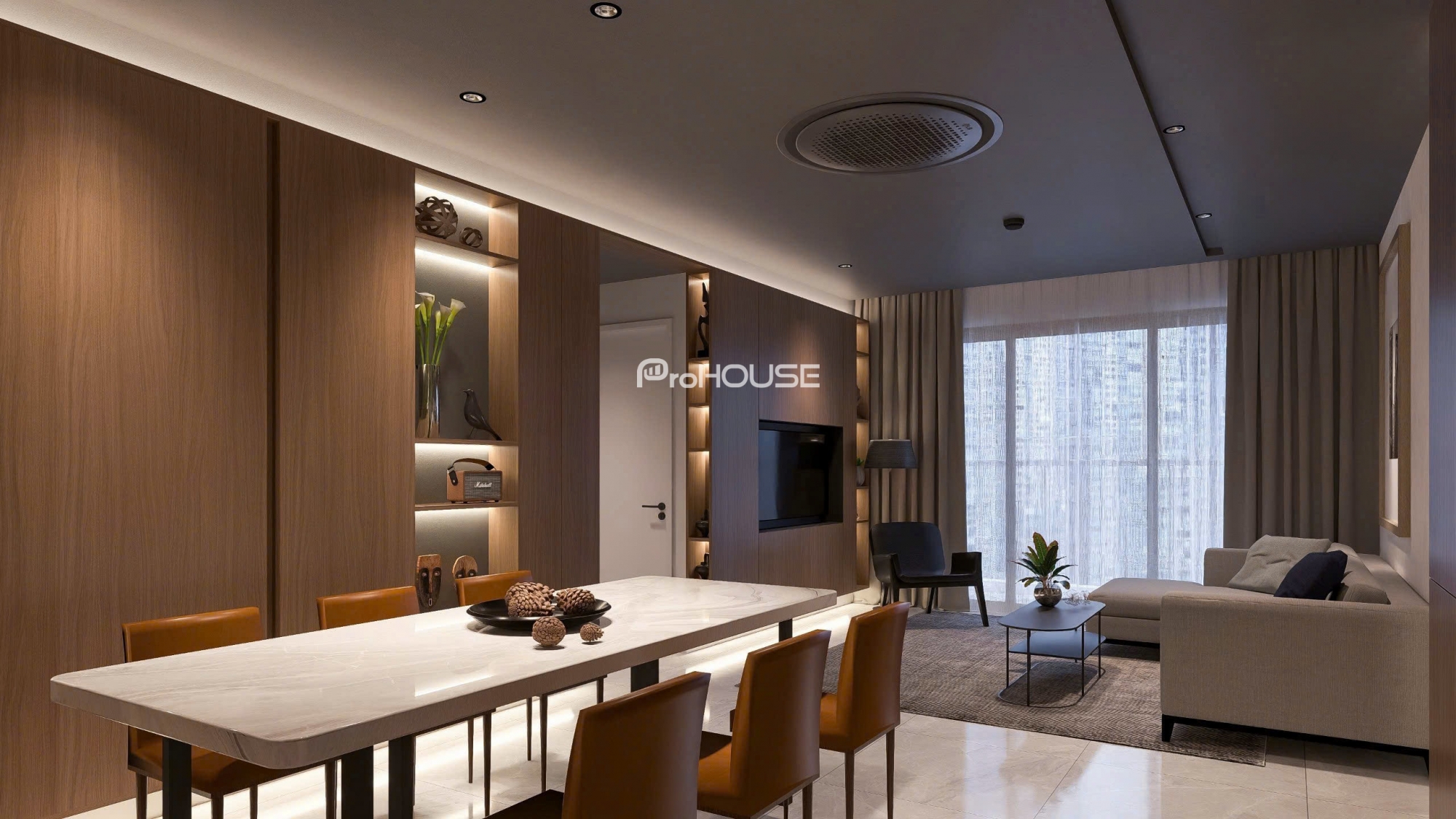 Luxurious Corner Apartment For Rent at Sunwah Pearl | Fully Furnished | High Floor | Direct River View