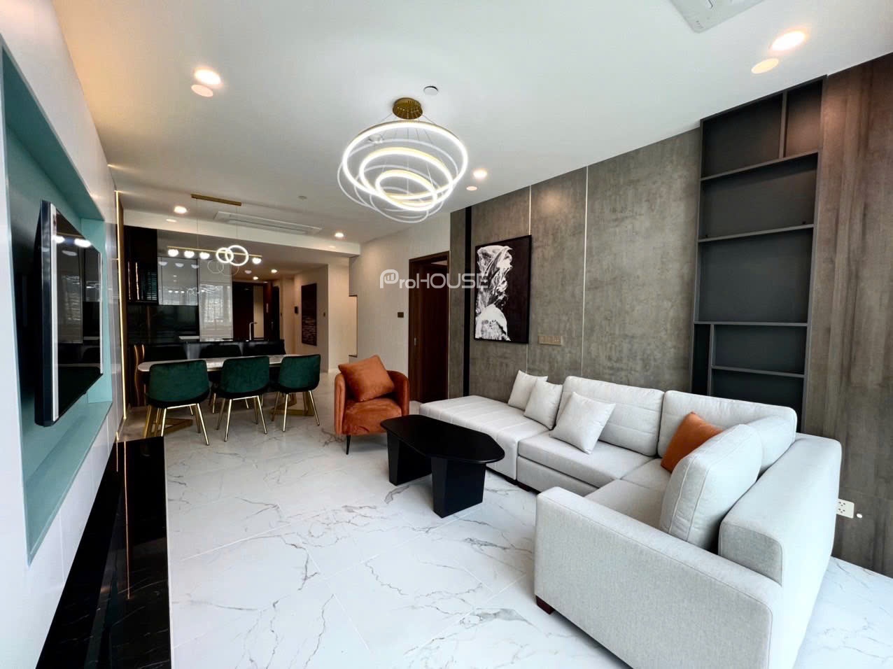 Căn hộ 3 phòng ngủ sang trọng cho thuê tại The Galleria – Metropole | 110m2 | View thành phố