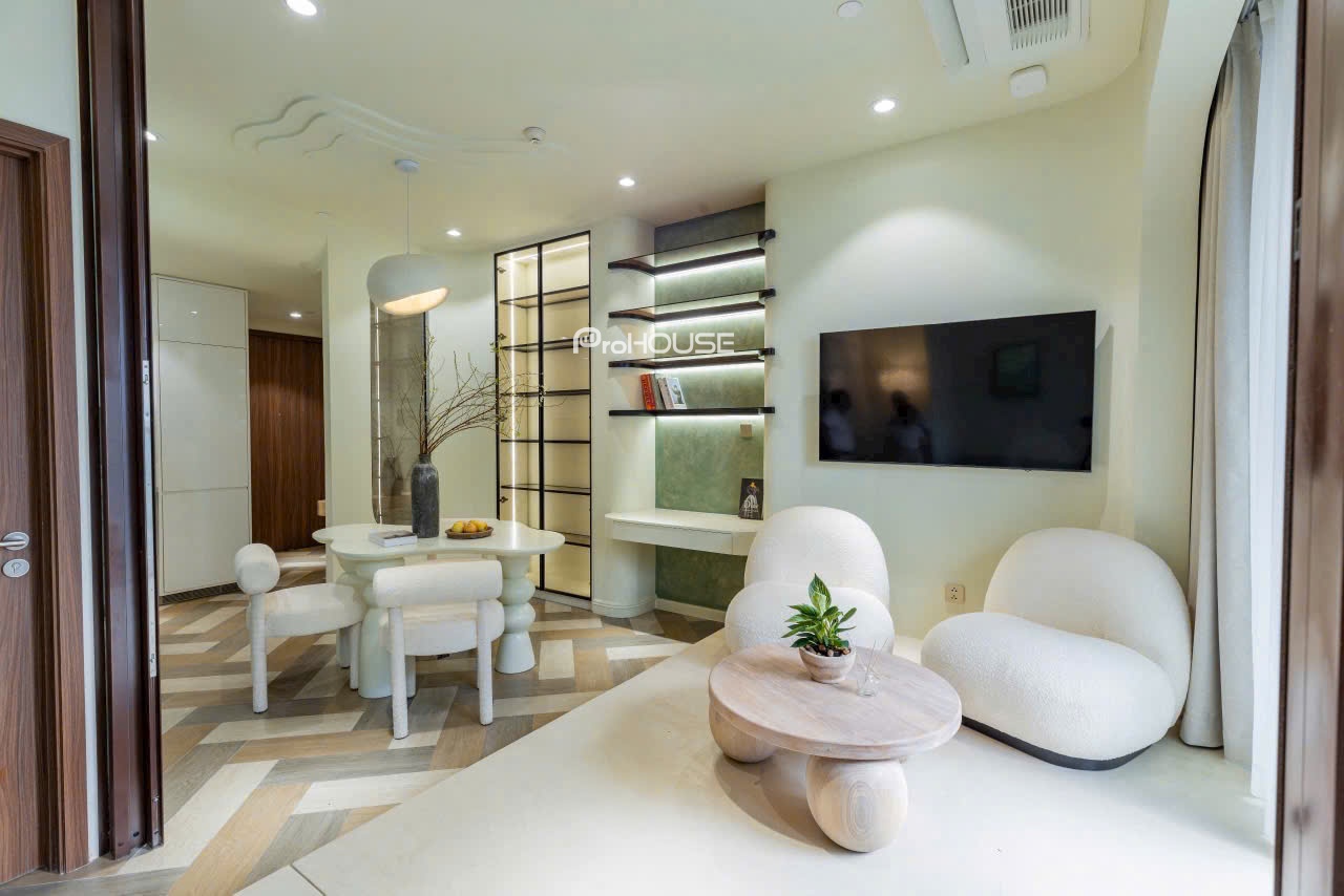 Cần bán căn hộ 1 phòng ngủ view sông tại The Galleria – Metropole với đầy đủ nội thất