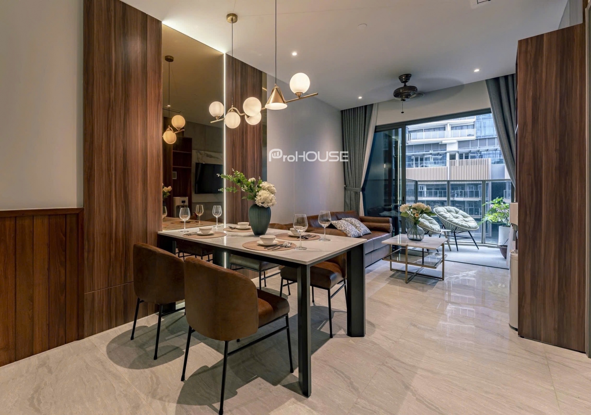 Cho thuê căn hộ 1 phòng ngủ sang trọng tại The Opera Residence | 60m² | Đầy đủ nội thất