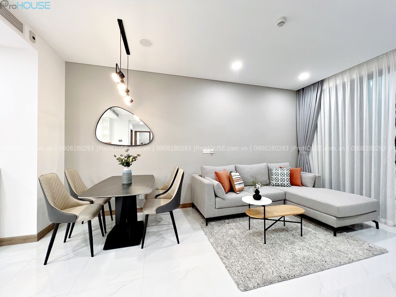 Lovely modern apartment for rent at Sunwah Pearl with panoramic D1 view