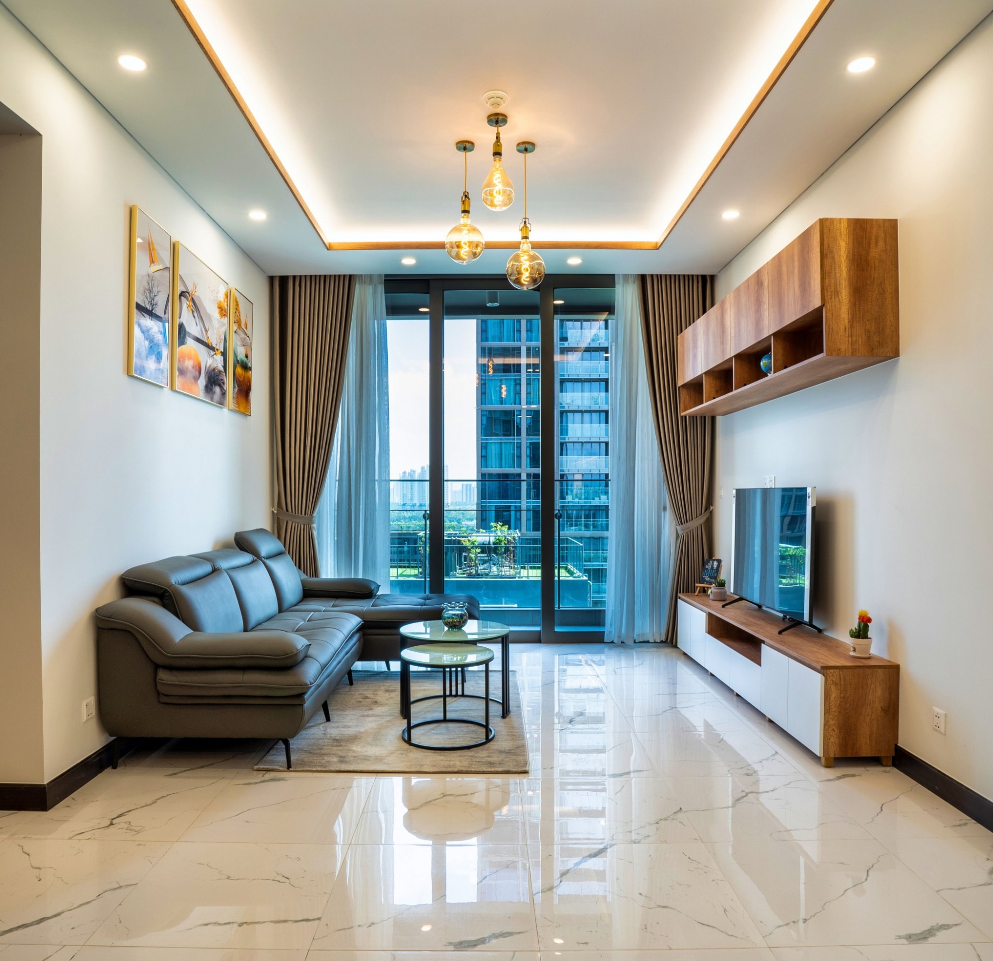 2 bedrooms with full furniture for rent in Tilia Residences - Empire City