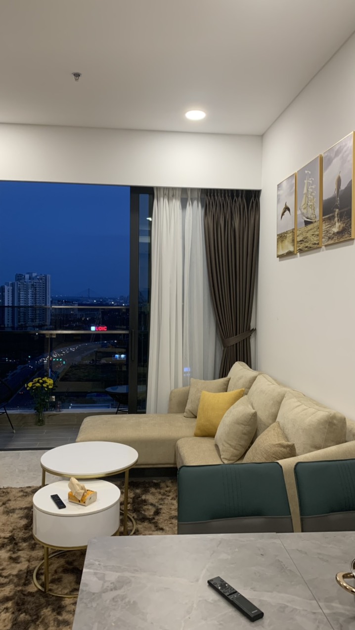 Fully furnished 2 bedroom apartment for rent in The River Thu Thiem