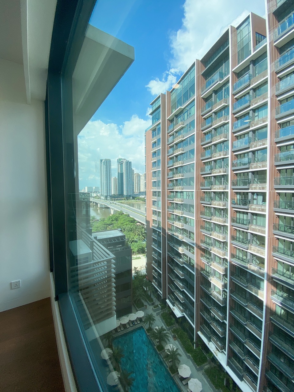 The River for rent 2 bedroom apartment on high floor with open view