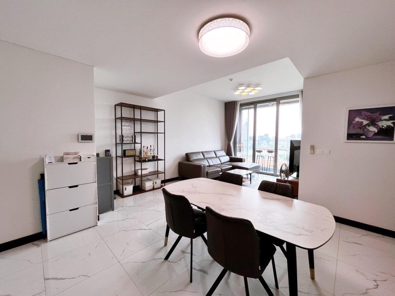 Cho thuê căn hộ 2 phòng ngủ nội thất đầy đủ view thoáng tại Empire City Linden