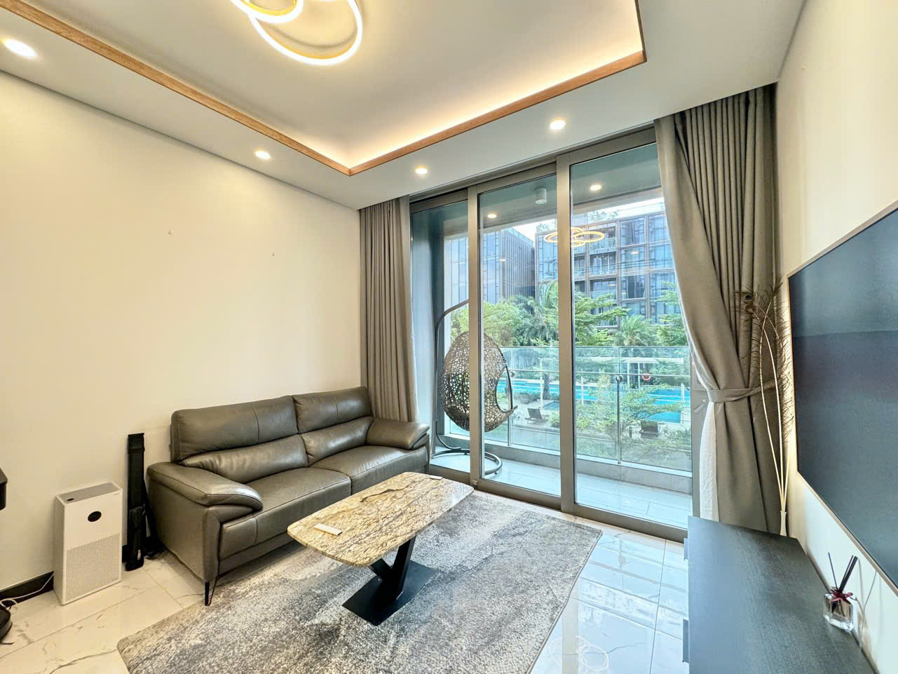 2 bedroom apartment for rent at Empire City Tilia with internal view and full furnishings