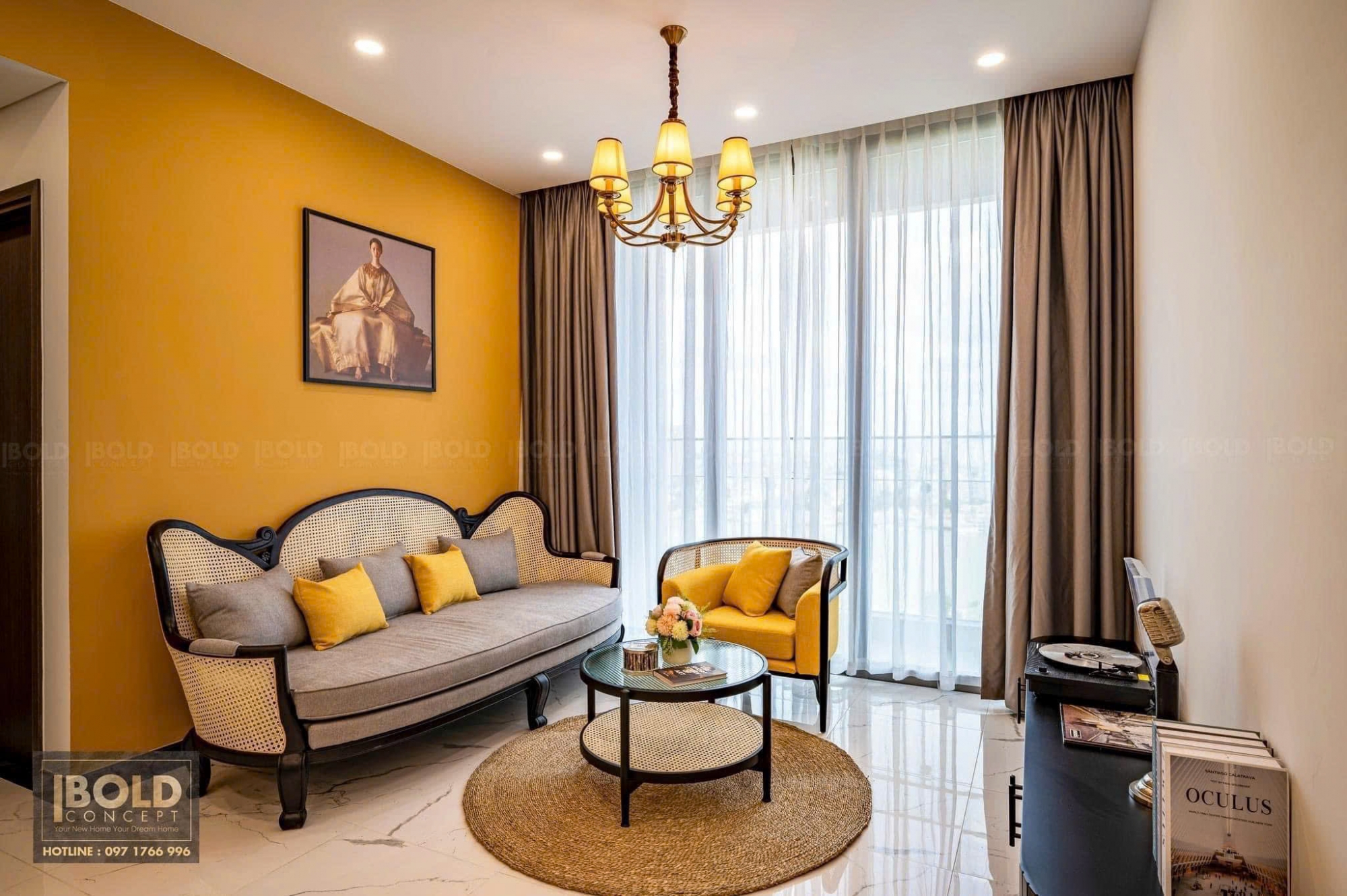 Apartment for rent at Empire City, 1 bedroom, fully furnished, river view