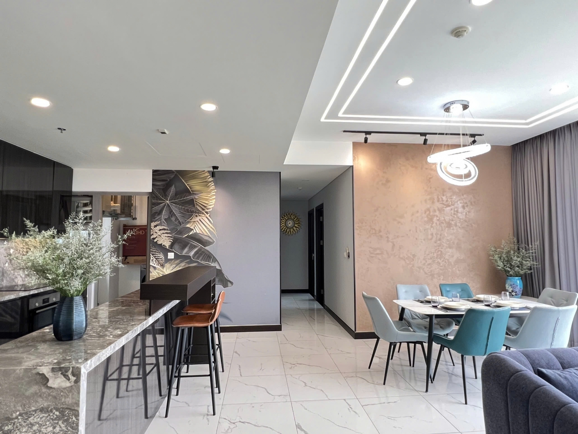 Empire City 3-bedroom apartment for sale, fully furnished, spacious layout with beautiful river view