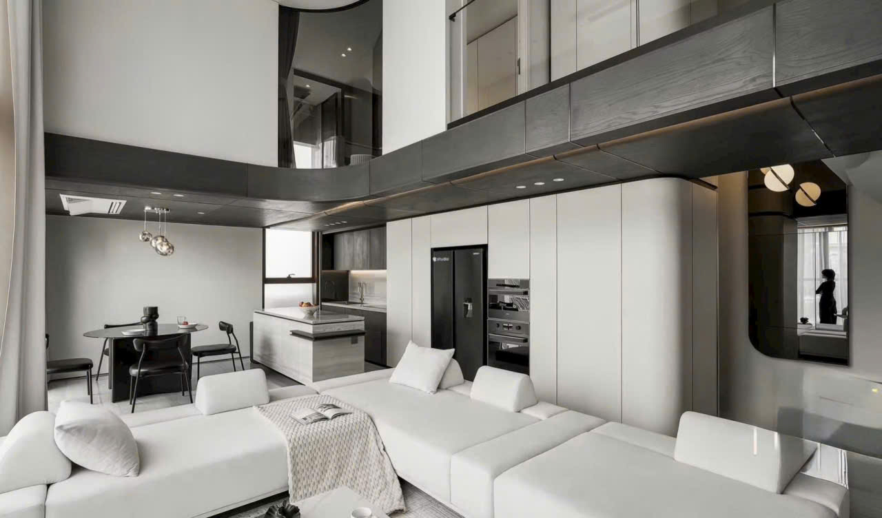 Cho thuê Penthouse Loft The Galleria Metropole Thủ Thiêm, thông tầng, full nội thất cao cấp