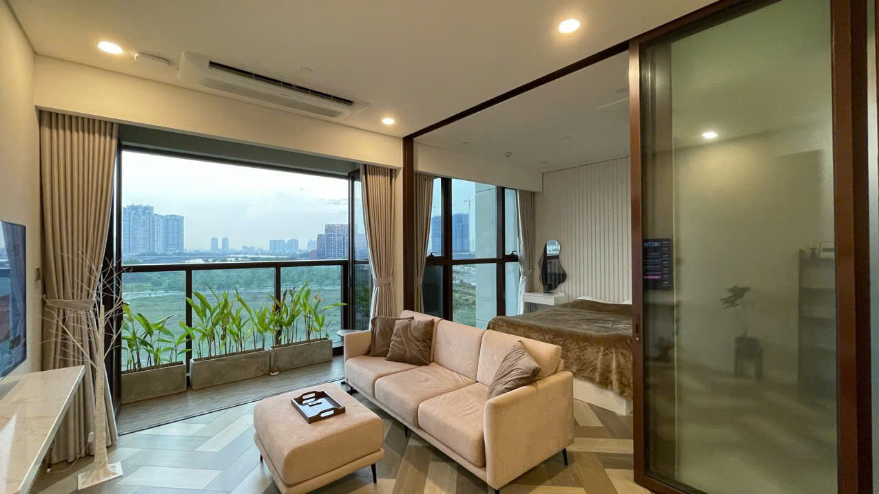 Cho thuê căn hộ hiện đại 1 phòng ngủ tại The Metropole Galleria với tầm nhìn thoáng đãng