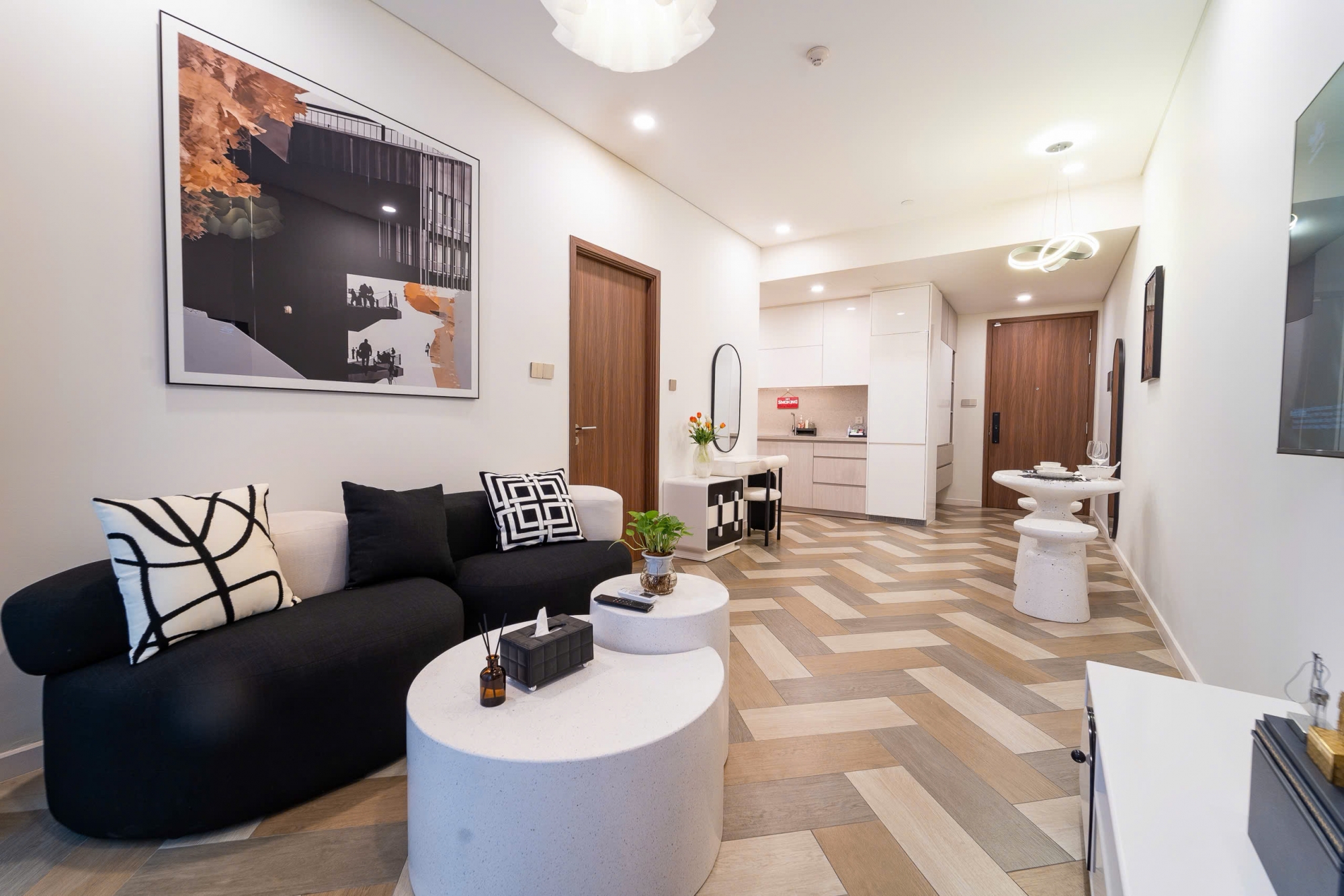 Cho thuê căn hộ The Metropole Galleria 1 phòng ngủ full nội thất đẹp