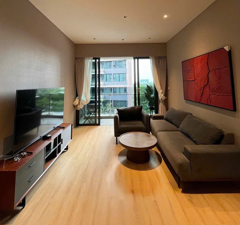 Stylish 3 bedroom apartment with beautiful furnishings for rent at The River Thu Thiem