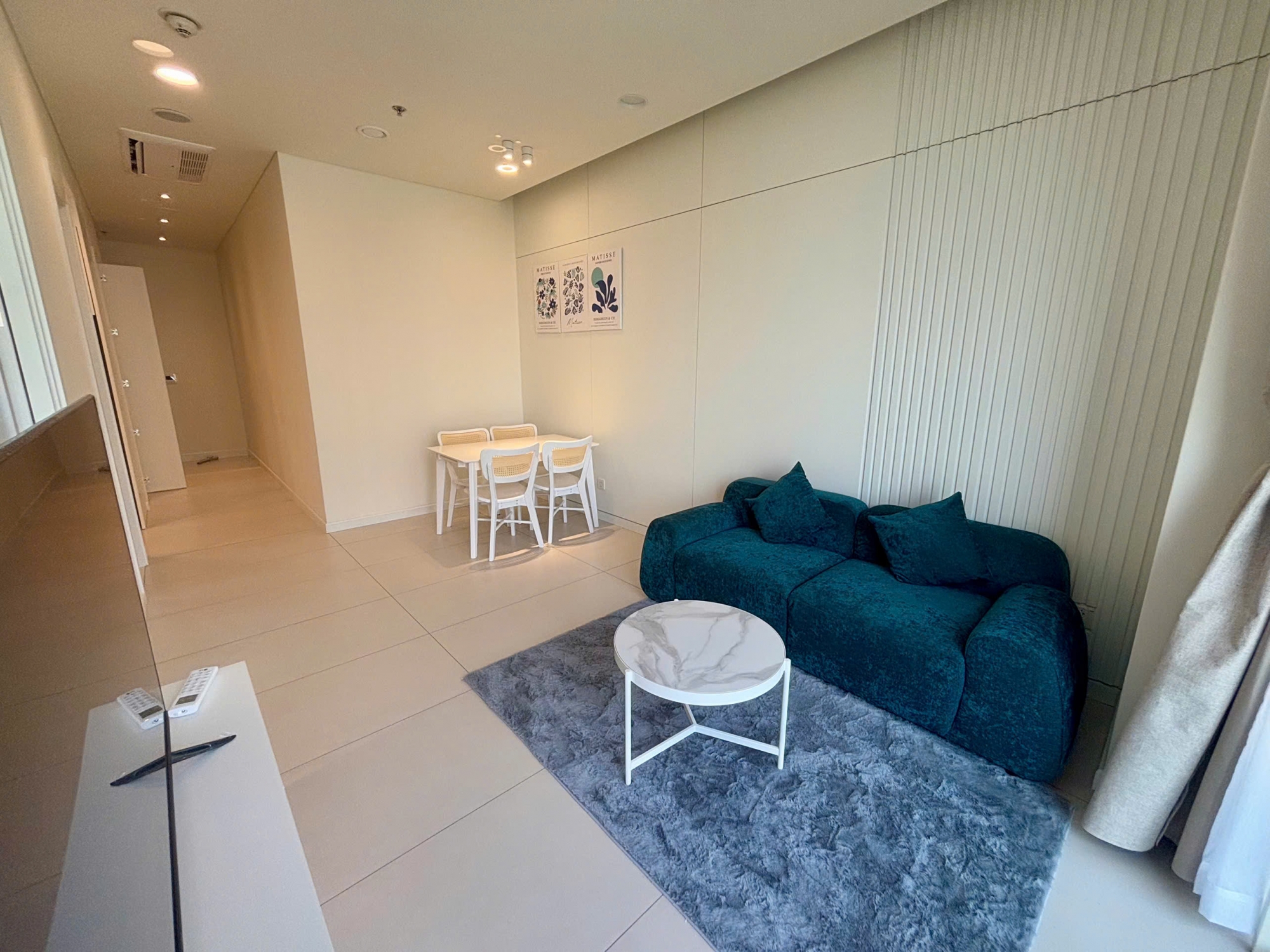 Spacious 1 bedroom apartment for rent at Zeit River Thu Thiem fully furnished with open views and a large storage room